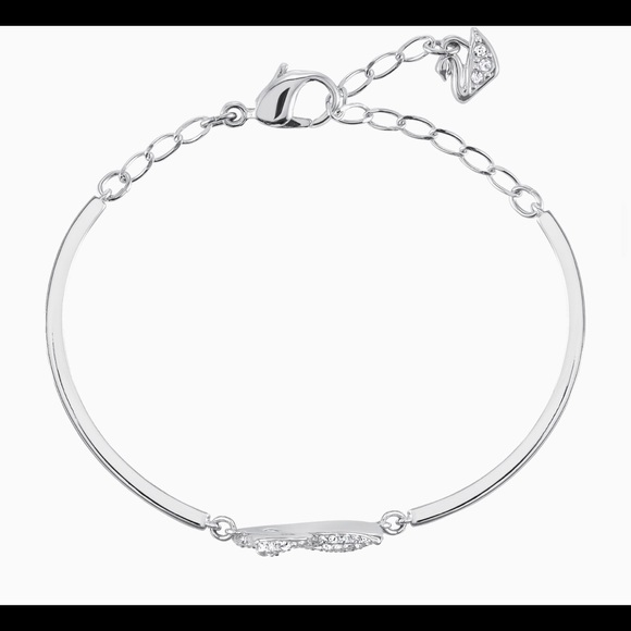 Authentic Swarovski Swan Bangle bracelet - Picture 8 of 8